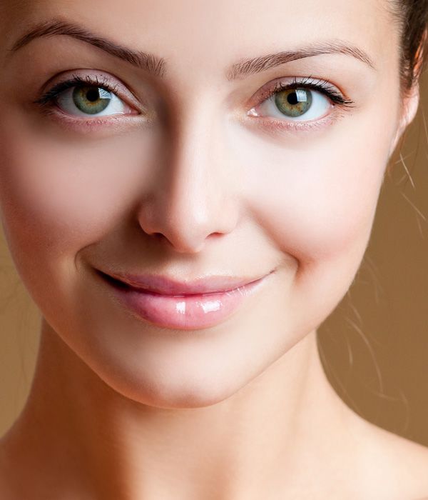 Beautiful woman after Forma skin tightening